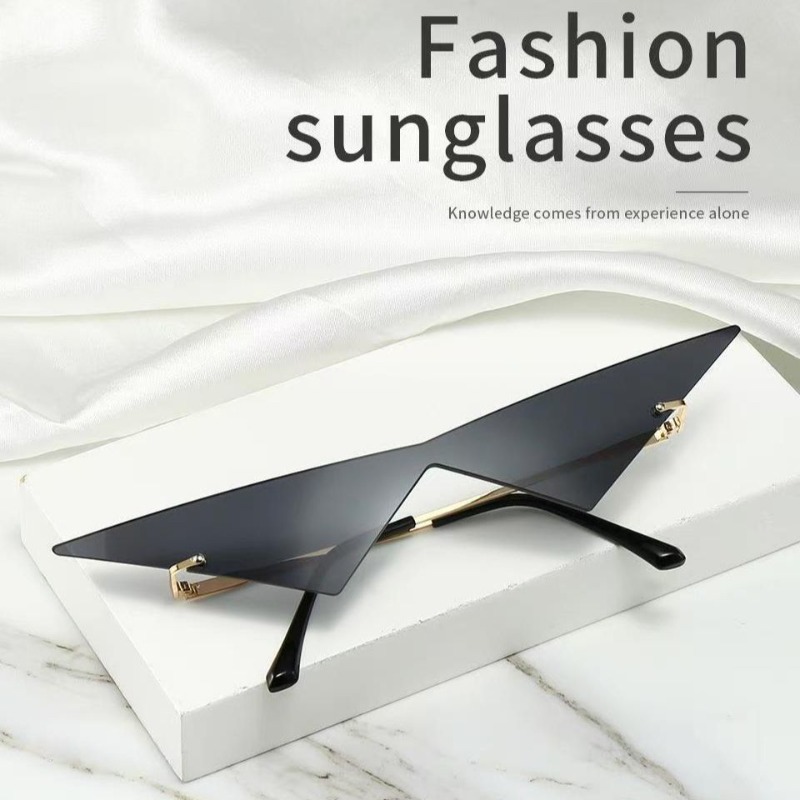 Women'S Fashion Eyewear - Triangle Sunglasses Street Eyewear Party Sun
