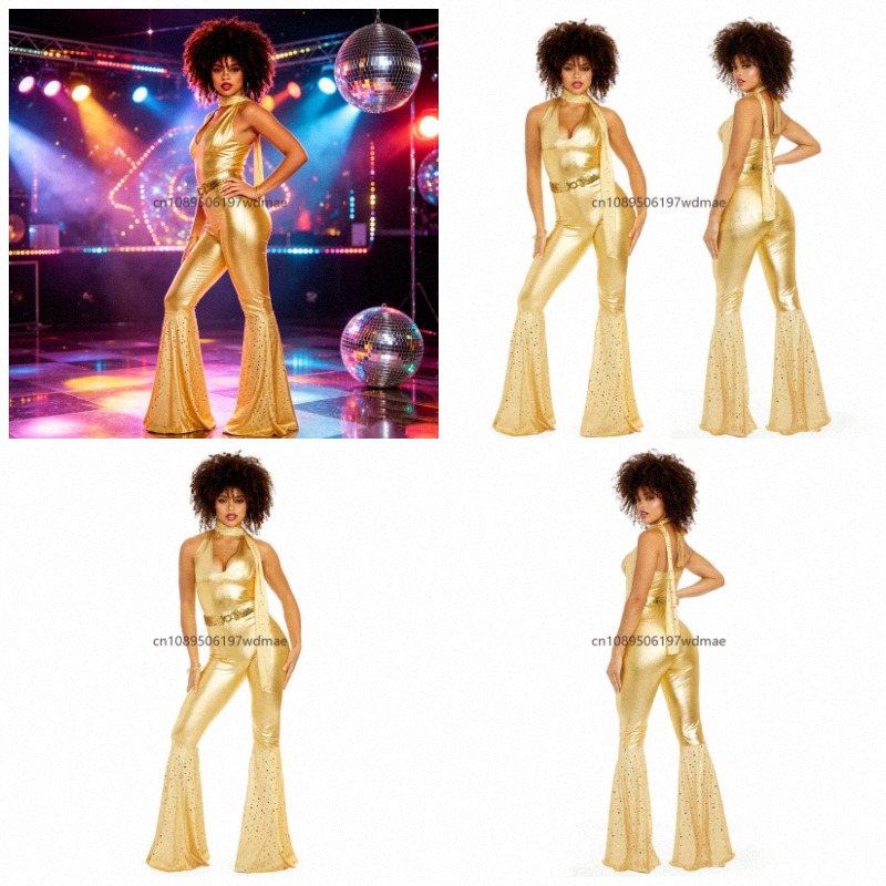 Women'S Fashion Of The 70S - 70s Retro Disco Costume Fashion Stage