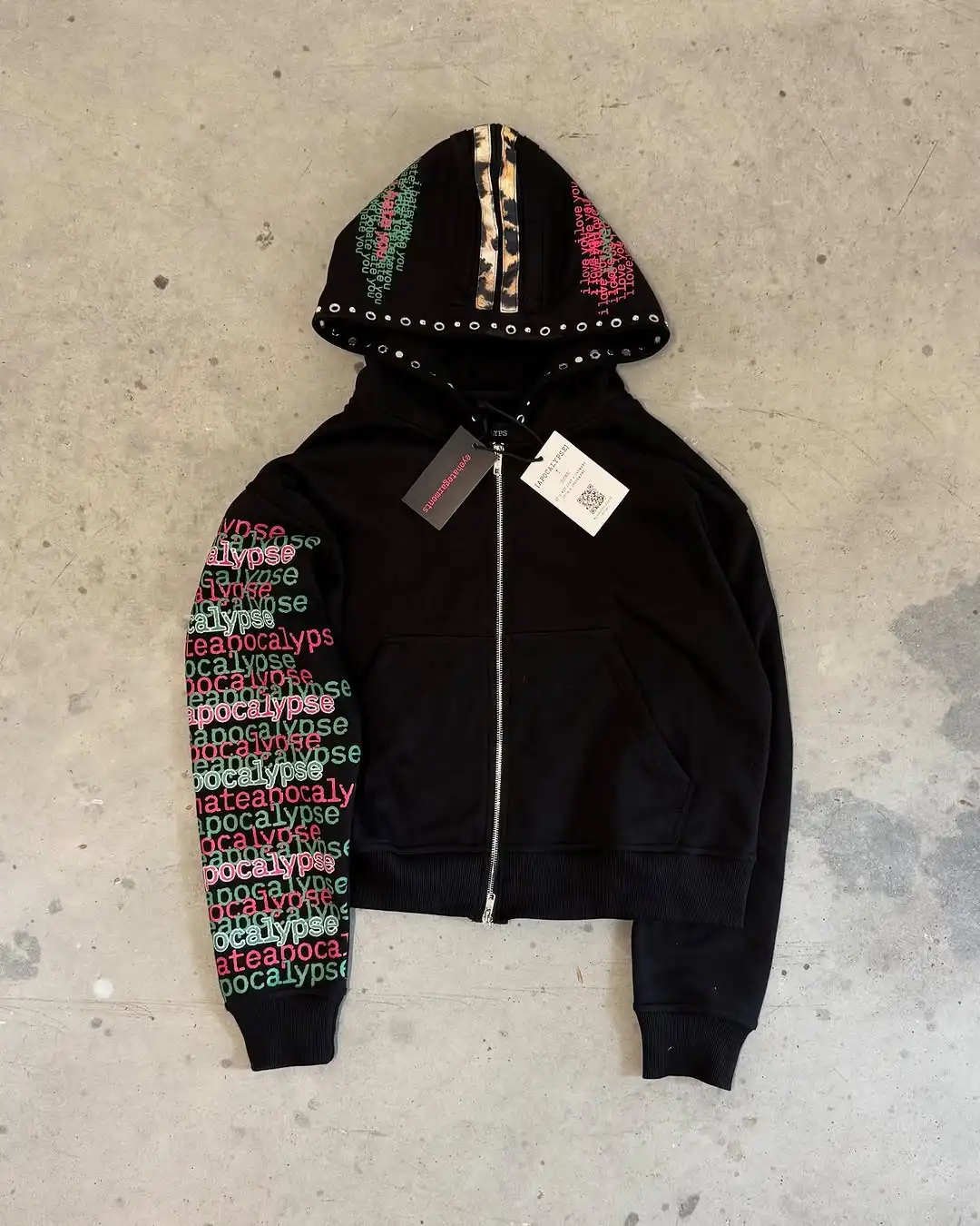 Women'S Fashion Zip Up Hoodies - Eyehategarment Street Fashion Hoodie Harajuku Fashion