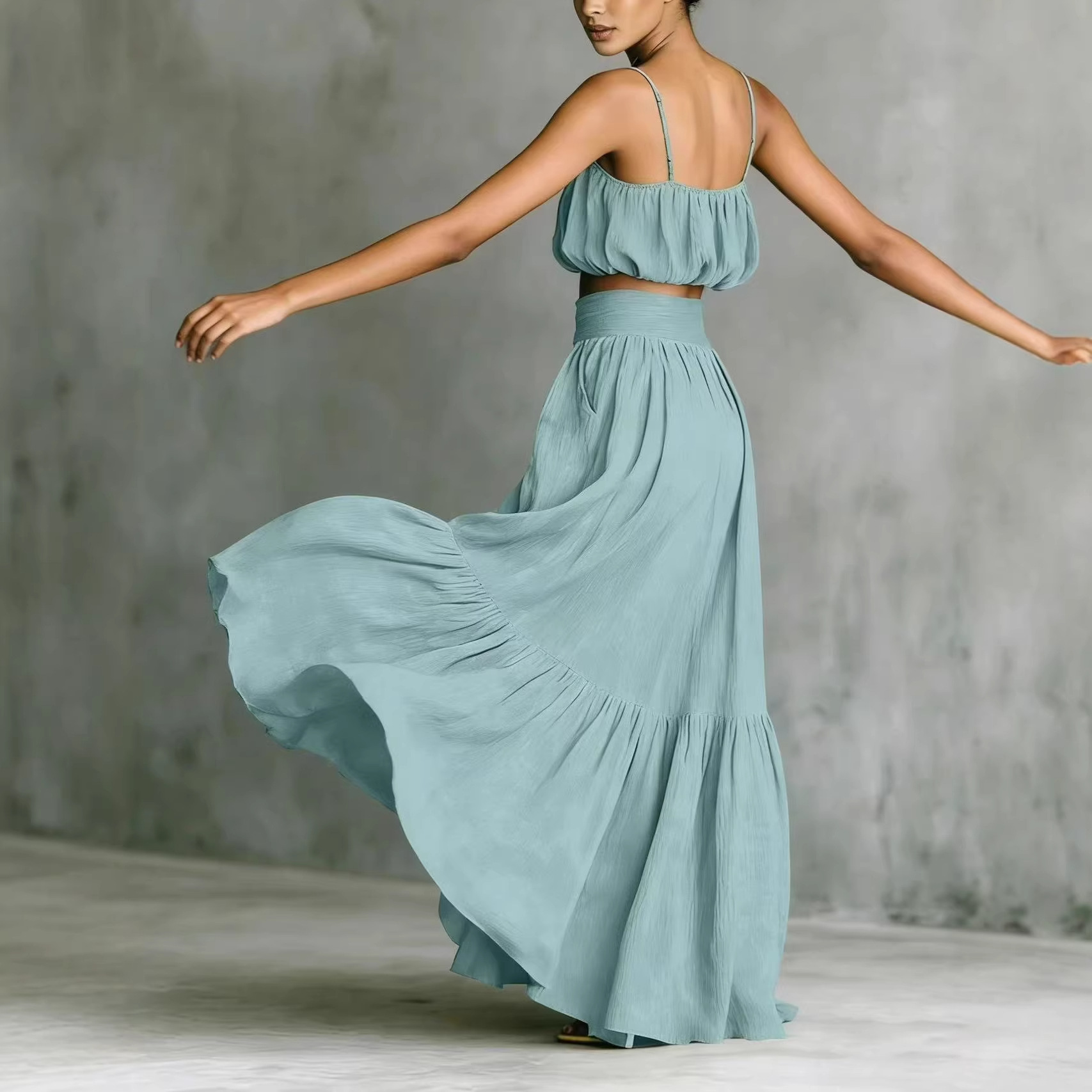 Women Summer 2 Piece Outfits R - огляд і ціна Maxi Dress Boho