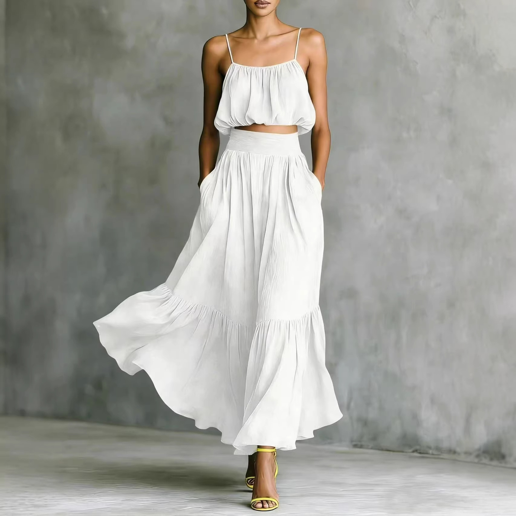 Women Summer 2 Piece Outfits R - огляд і ціна Maxi Dress Boho