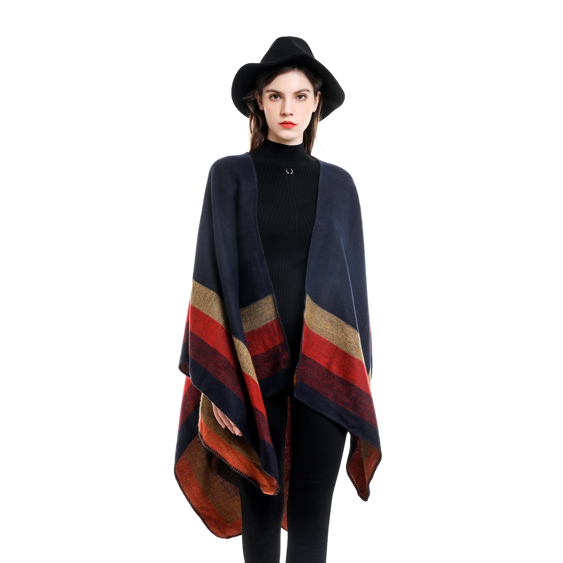 2024 New Fashion Winter Warm P - огляд і ціна Women'S Fashion Poncho