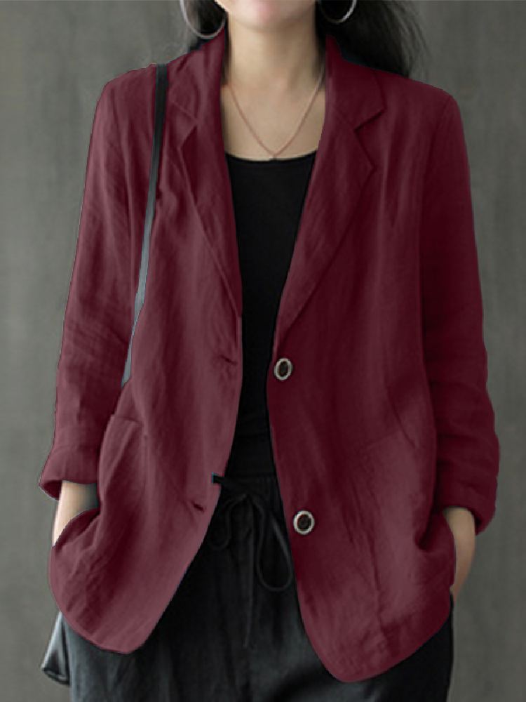 Elegant Solid Blazer Women Aut - огляд і ціна Blazer Women Oversized
