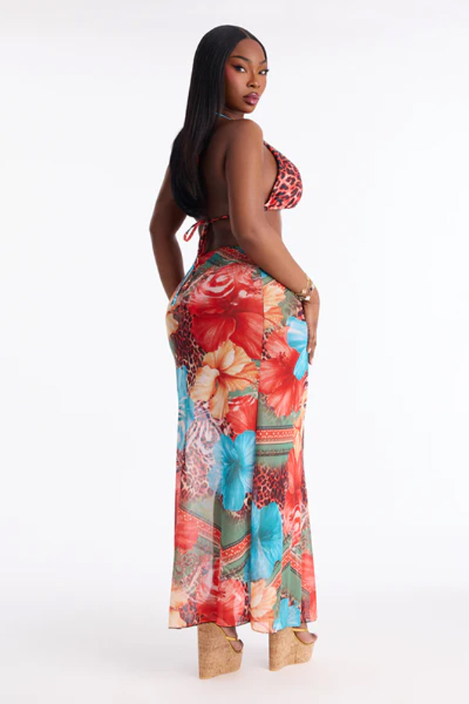 Women Plus Size Summer Boho Fl - огляд і ціна Maxi Dress Boho