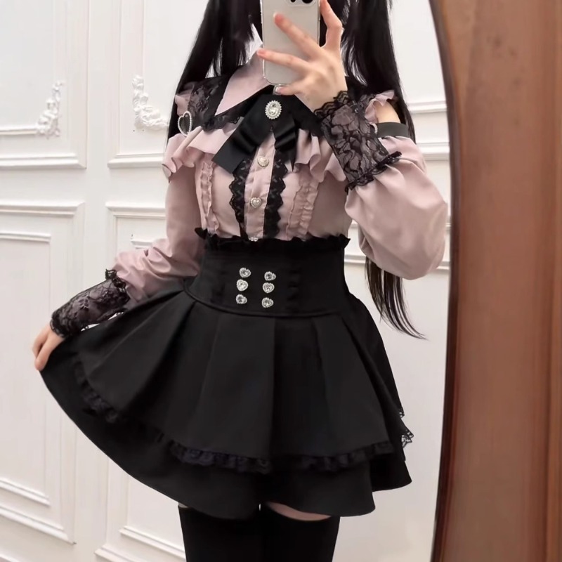 Women Jirai Kei Outfit Japanes - огляд і ціна Women'S Y2K Fashion Aesthetic