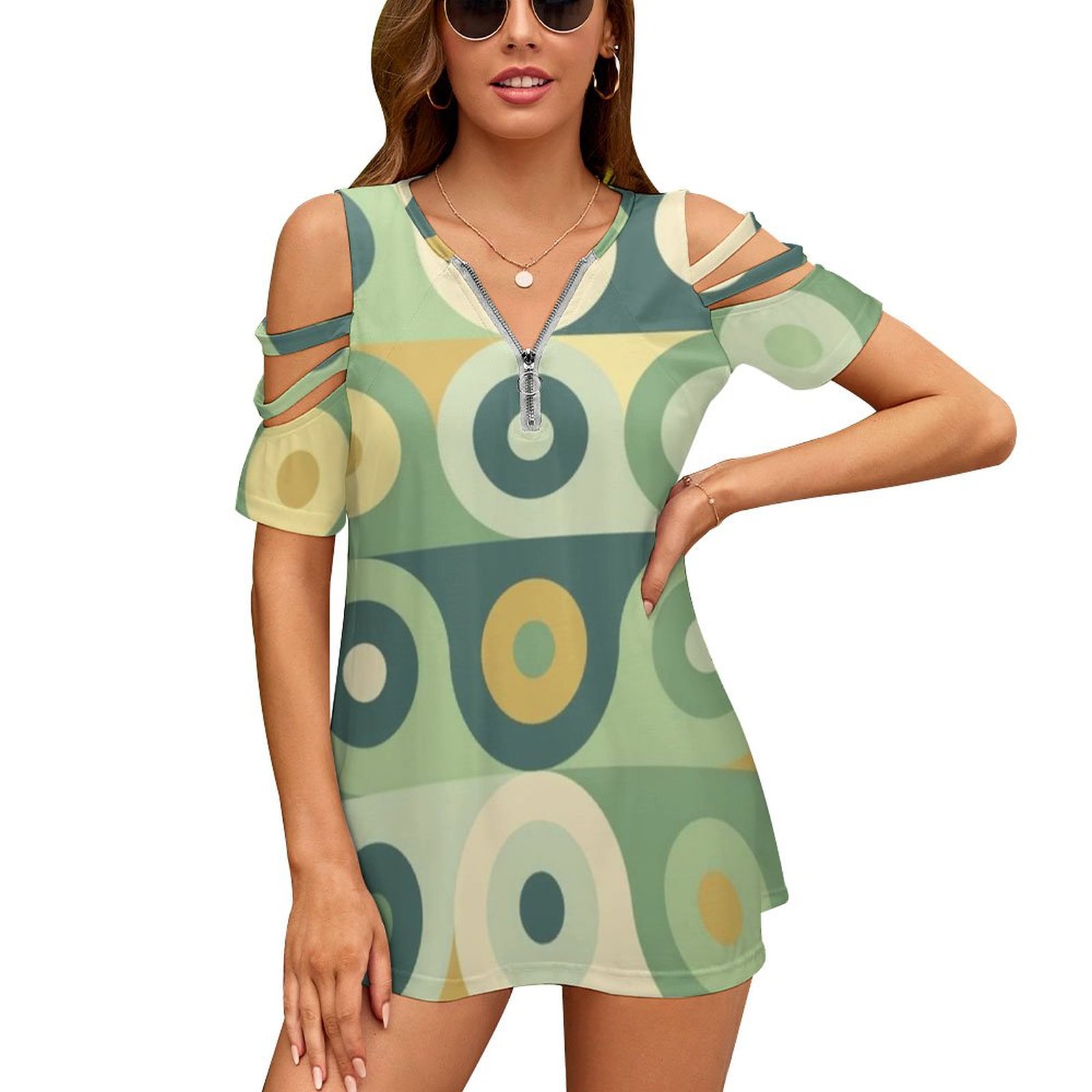 Groovy 70's Pattern Women Zipp - огляд і ціна Women'S Fashion Of The 70S