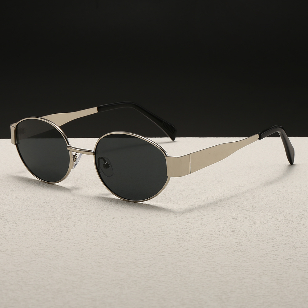 Trendy Round Frame Metal Sungl - огляд і ціна Women'S Fashion Eyewear