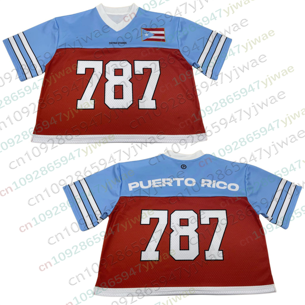 Puerto Rico Oversized Jersey P - огляд і ціна Women'S Fashion Rugby Top
