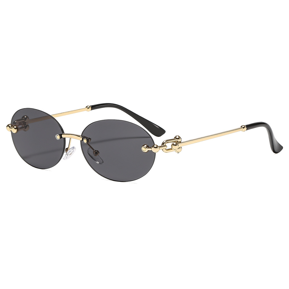 New Metal Frameless Oval Woman - огляд і ціна Women'S Fashion Eyewear