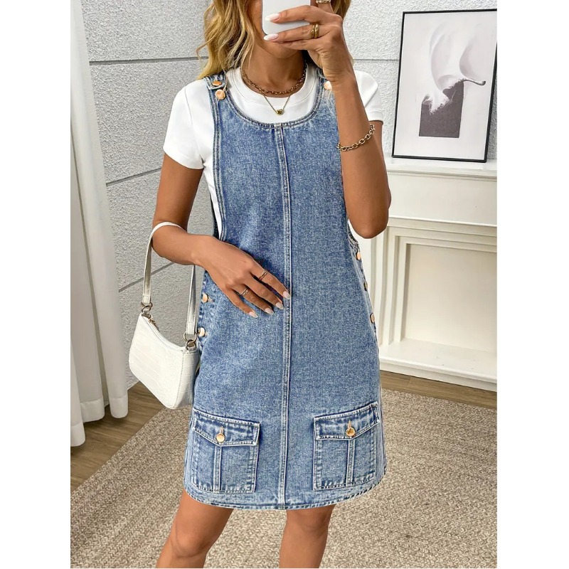 Summer 2026 New American Denim - огляд і ціна Women'S Fashion Overalls