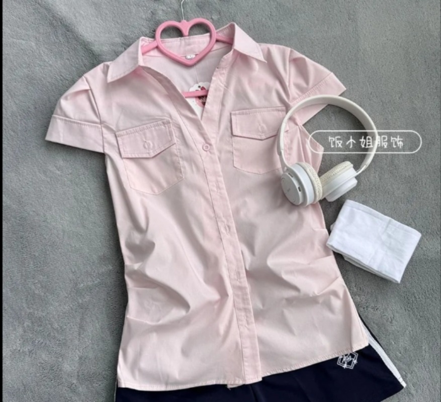 Fashion Preppy Style Buttons T - огляд і ціна Women'S Y2K Fashion Aesthetic
