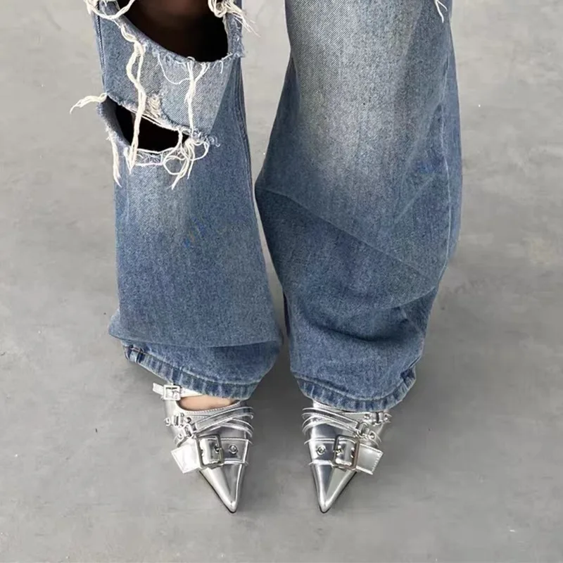 Pointed Toe High Heels Women W - огляд і ціна Fashion Women Belt