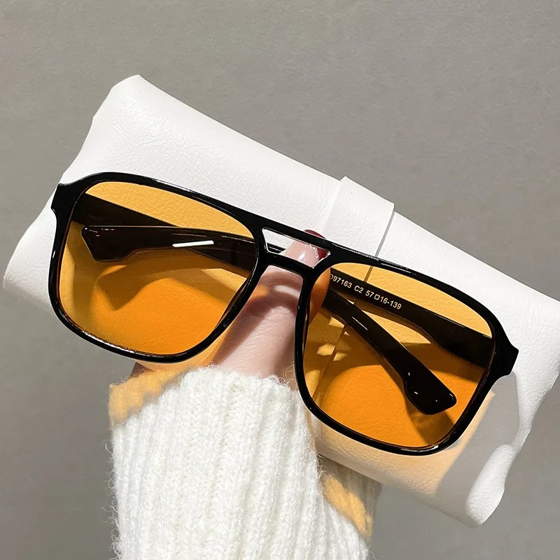 Square Double Bridges Sunglass - огляд і ціна Women'S Fashion Eyewear