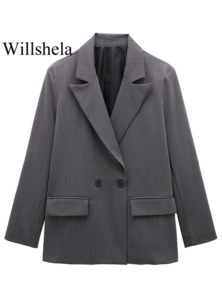 Willshela Women Fashion With P - огляд і ціна Blazer Women Oversized