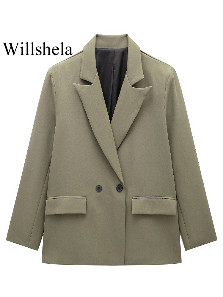 Willshela Women Fashion With P - огляд і ціна Blazer Women Oversized
