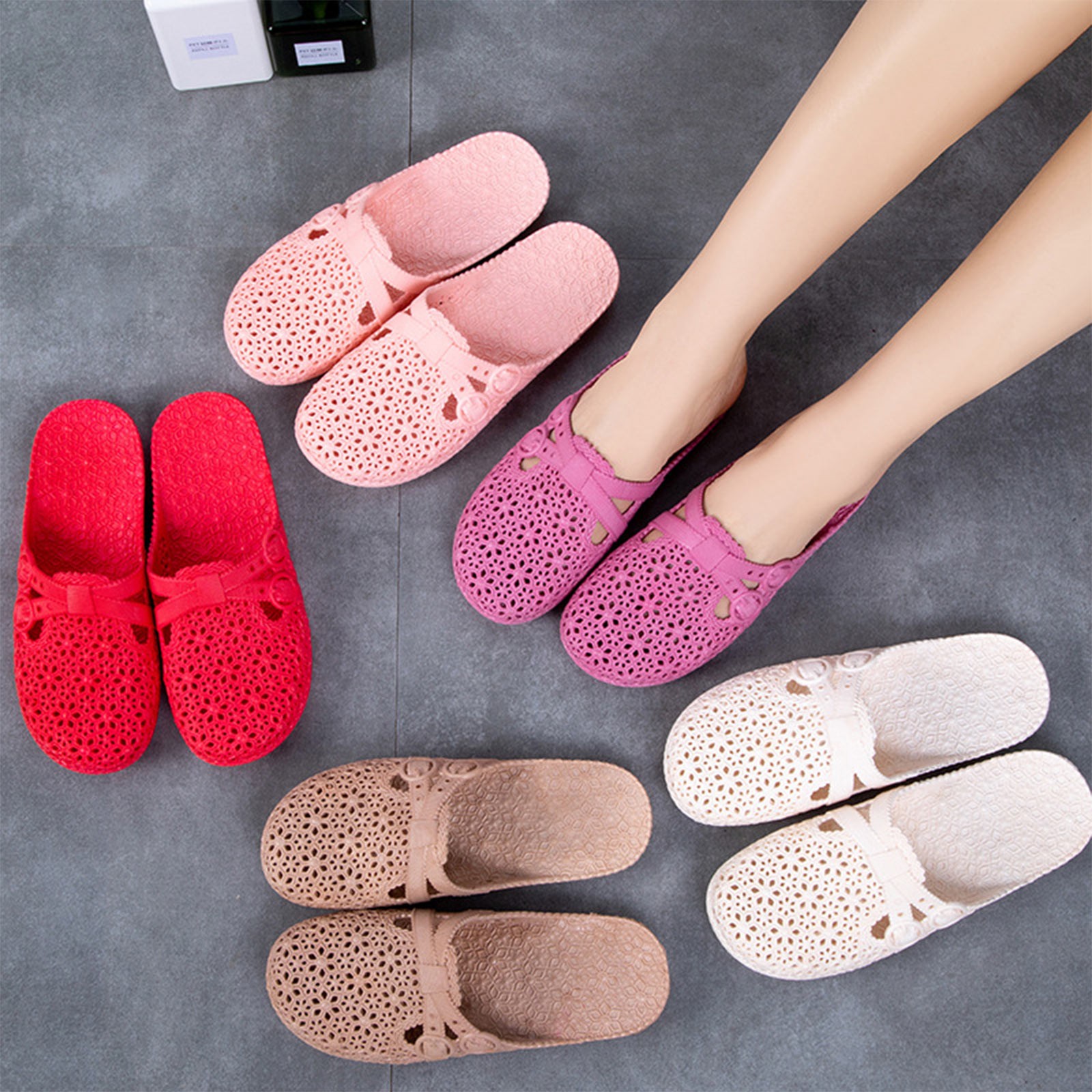 Wrap-Toe Breathable Slippers S - огляд і ціна Women'S Fashion Walking Shoes