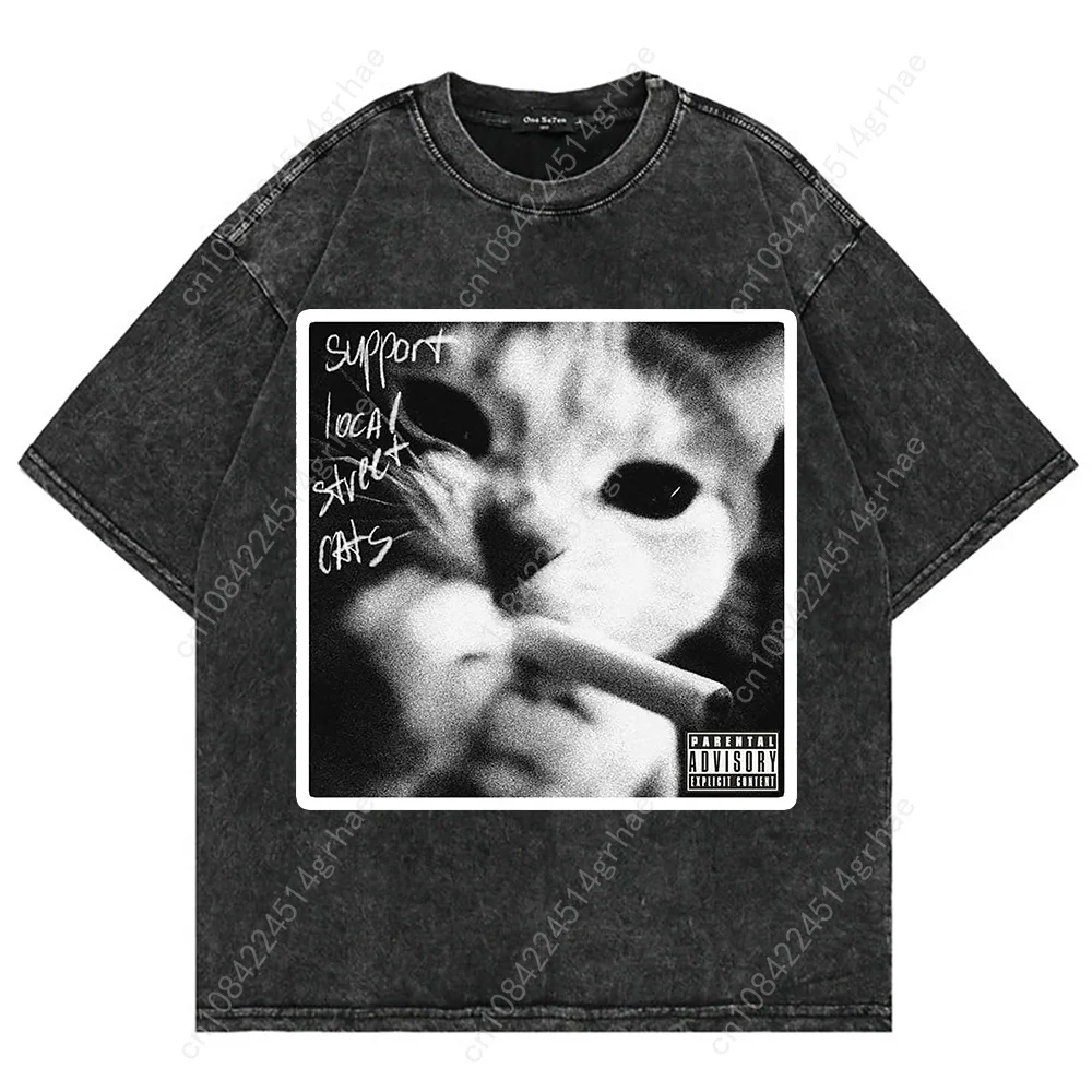 100% Cotton Vintage Washed Y2k - огляд і ціна Women'S Y2K Fashion Aesthetic