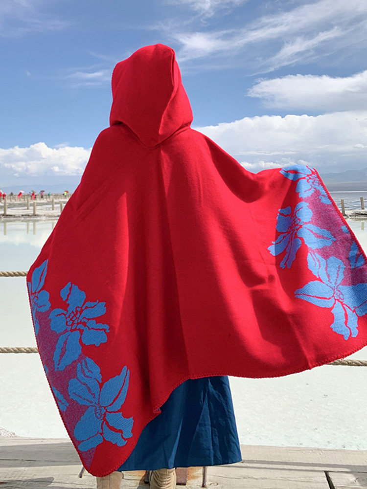 Fashion Imitation Cashmere Wom - огляд і ціна Women'S Fashion Poncho