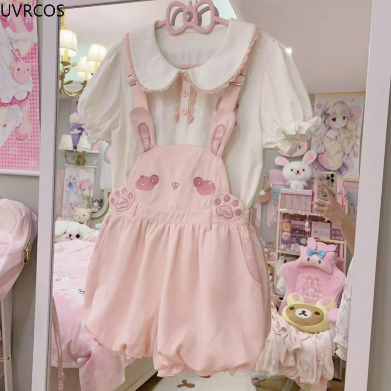 Japanese Kawaii Cute Lolita St - огляд і ціна Women'S Fashion Overalls