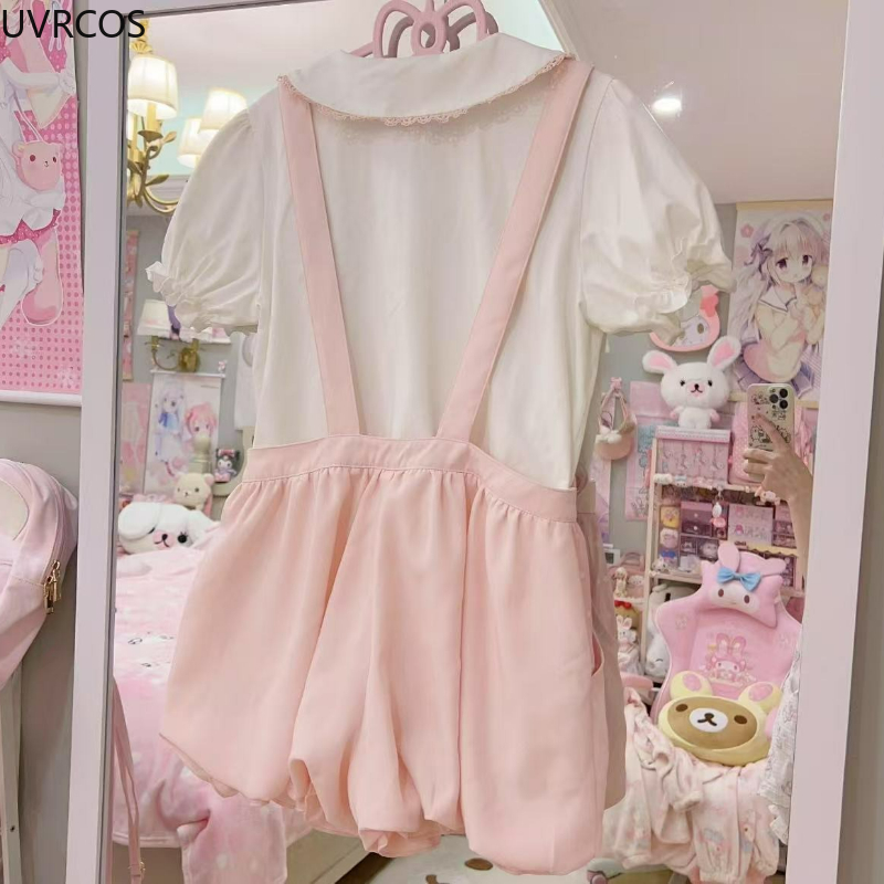 Japanese Kawaii Cute Lolita St - огляд і ціна Women'S Fashion Overalls