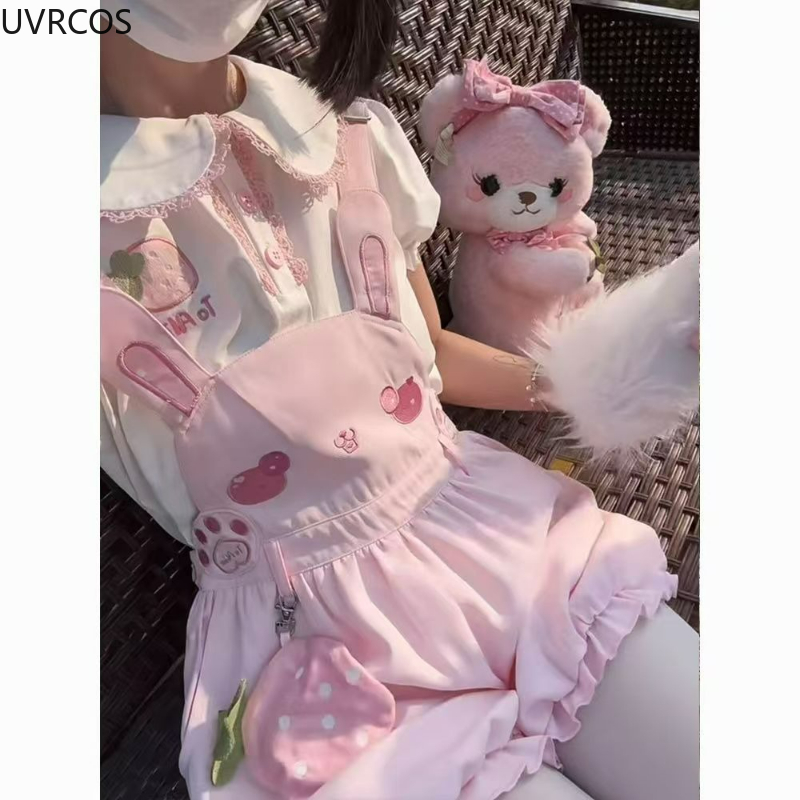 Japanese Kawaii Cute Lolita St - огляд і ціна Women'S Fashion Overalls