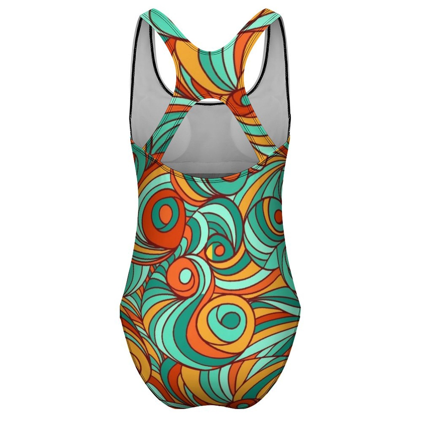Swirling Retro 70S Swimsuit Se - огляд і ціна Women'S Fashion Of The 70S