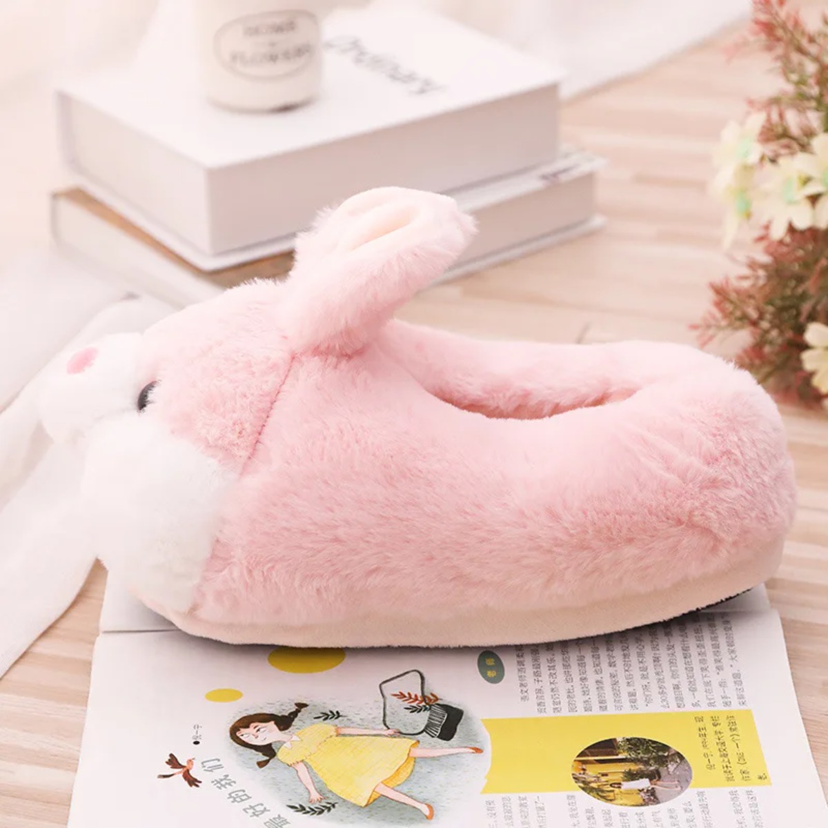 Women House Fur Slippers Casua - огляд і ціна Women'S Fashion Walking Shoes