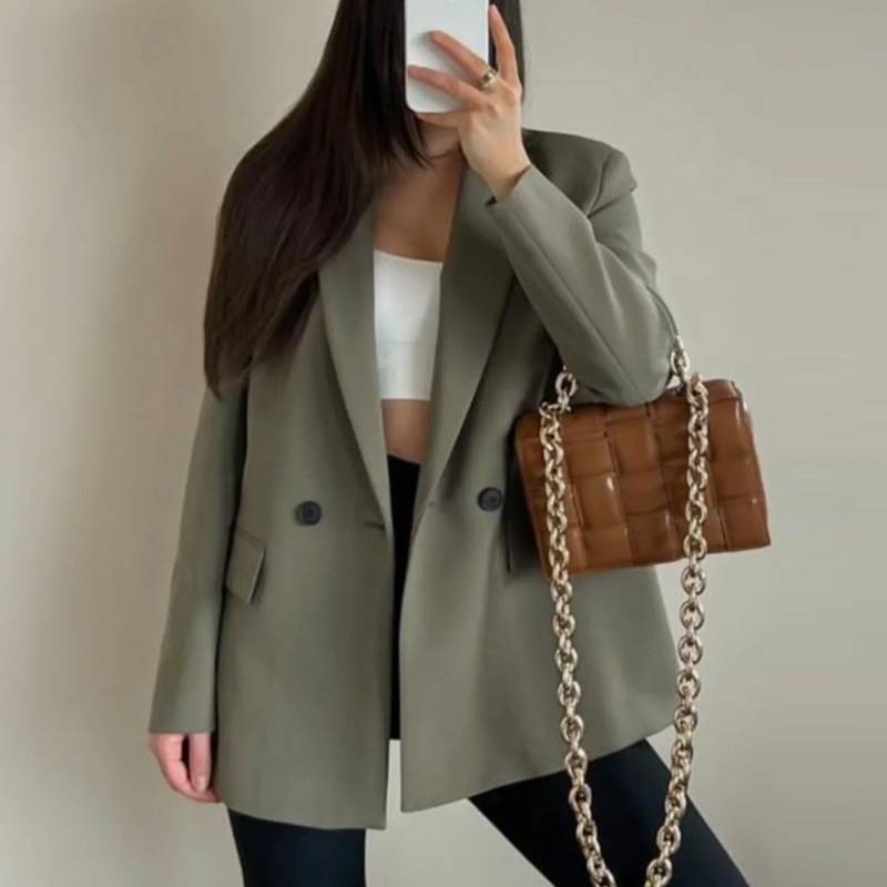 HXAO Women's Blazer Spring Off - огляд і ціна Blazer Women Oversized