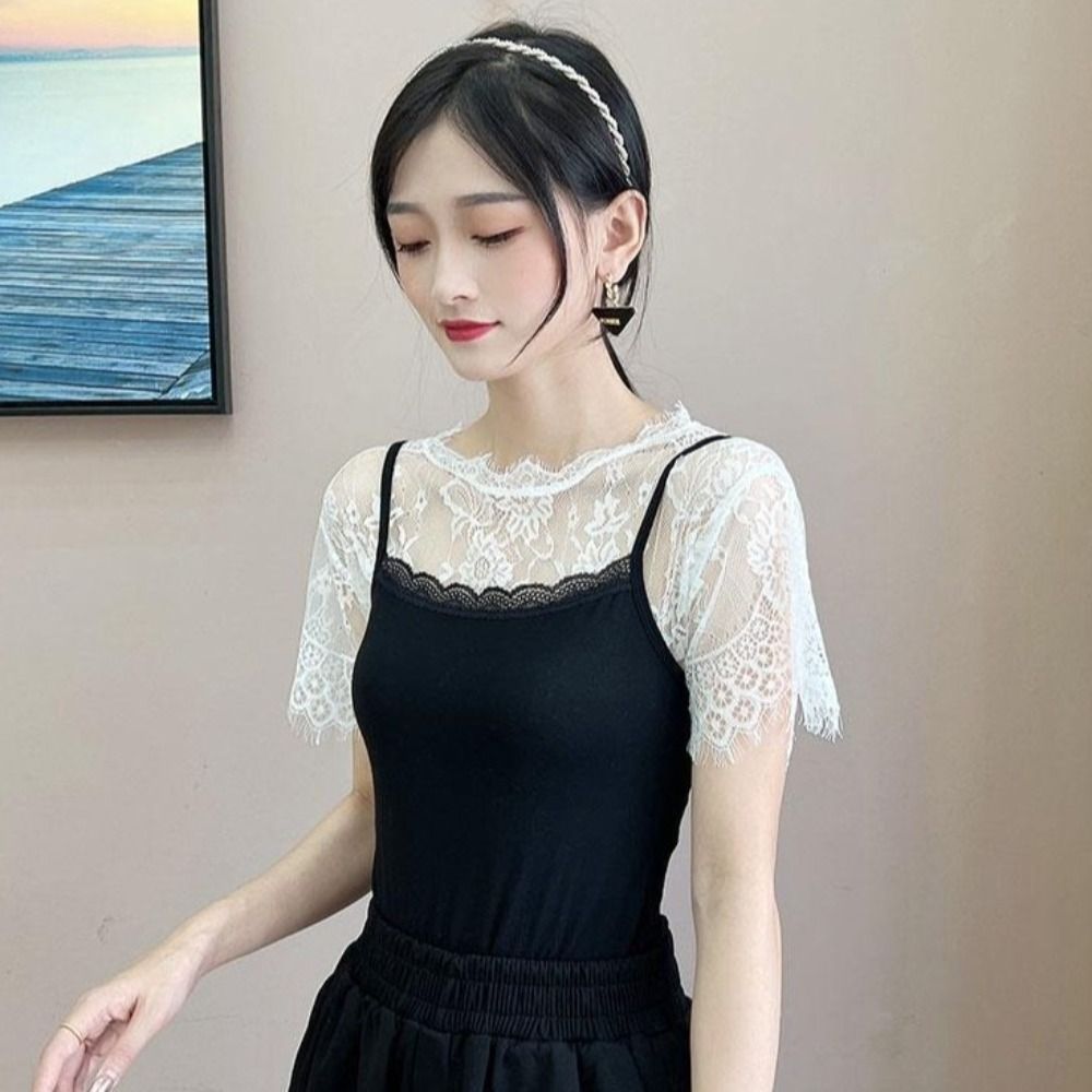 Female Lace Lace Shawl White B - огляд і ціна Women'S Fashion Poncho