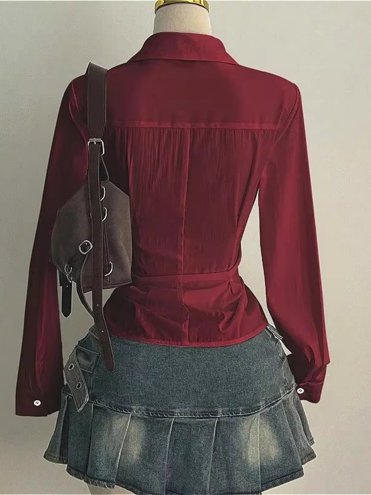 Fashion Long-sleeved Blouses S - огляд і ціна Women'S Y2K Fashion Aesthetic