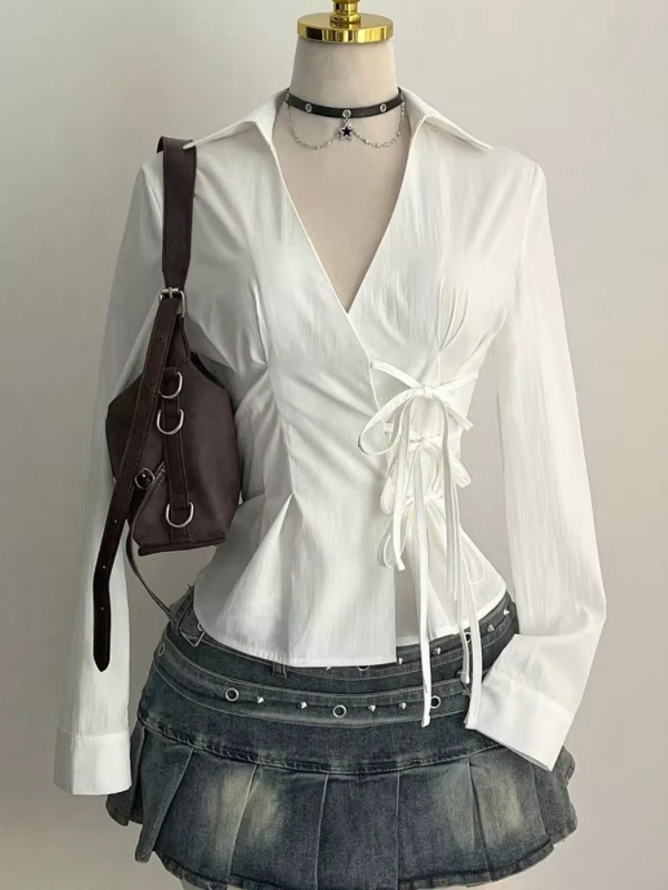 Fashion Long-sleeved Blouses S - огляд і ціна Women'S Y2K Fashion Aesthetic
