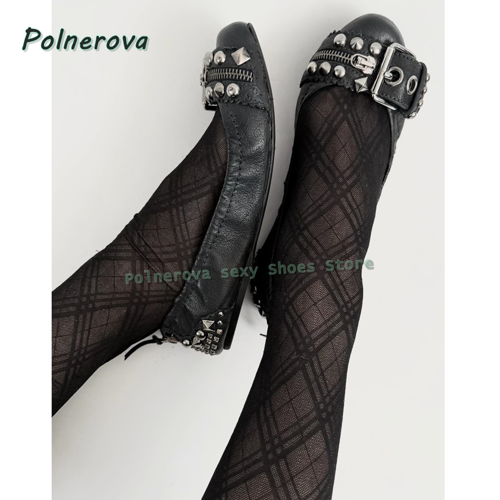 Rivet Belt Buckle Mary Jane Sh - огляд і ціна Women'S Fashion Walking Shoes