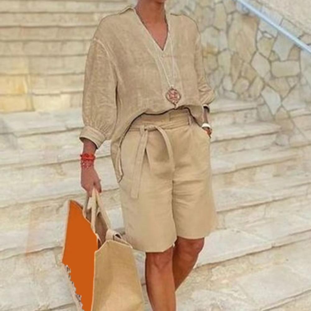 Cotton Linen Women's Two Piece - огляд і ціна Women'S Fashion Overalls