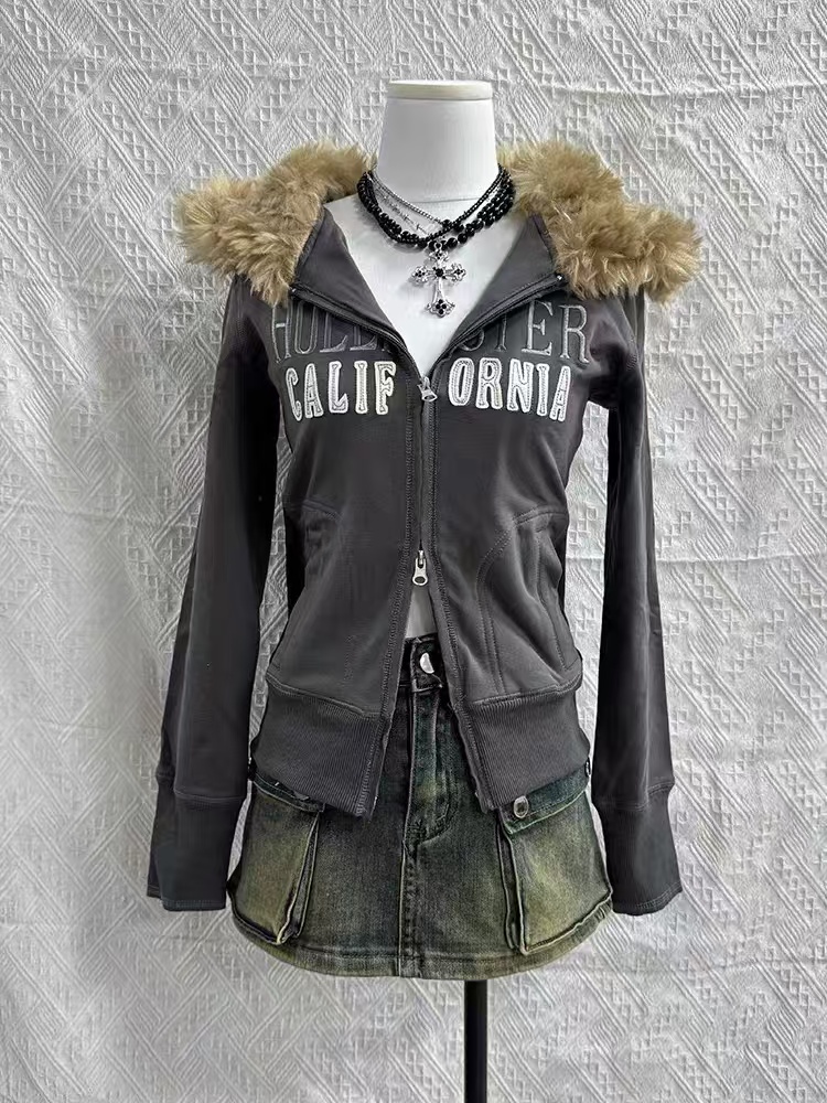 Autumn and Winter Classic Hara - огляд і ціна Women'S Fashion Zip Up Hoodies