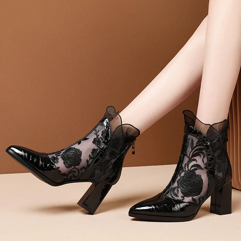 High Heels Women Sexy Embroide - огляд і ціна Floral Summer Dress