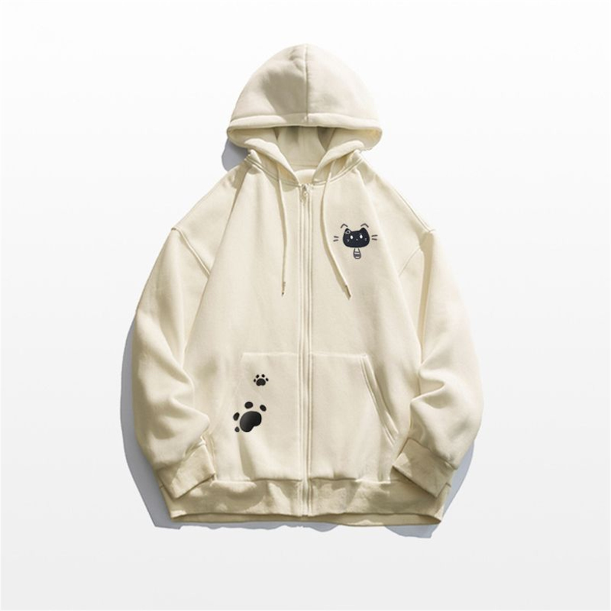 Spring And Autumn Thin Collect - огляд і ціна Women'S Fashion Zip Up Hoodies