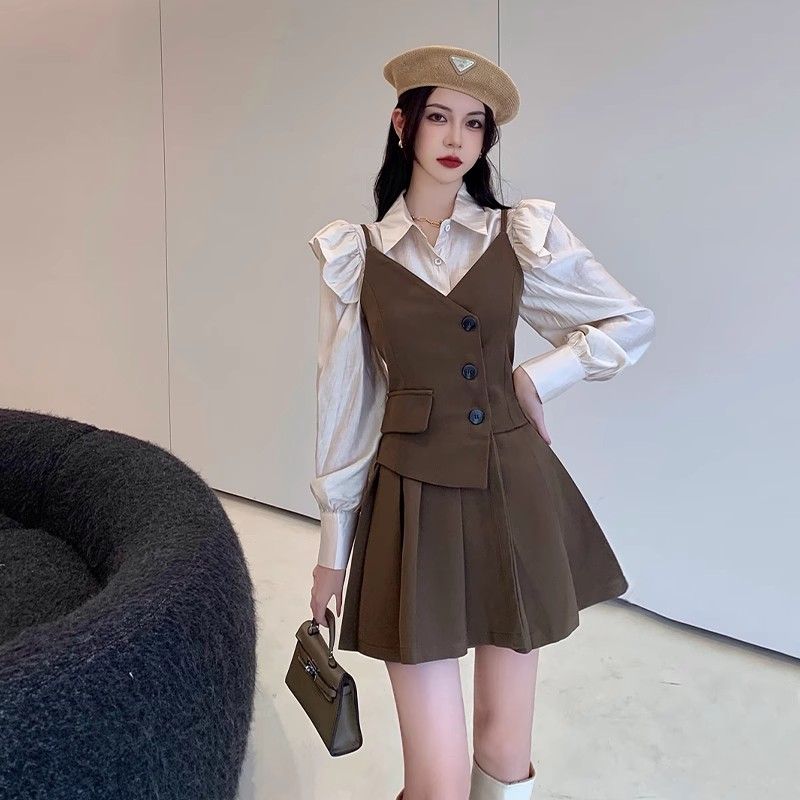Women's Preppy Style Blouse Ov - огляд і ціна Women'S Fashion Overalls