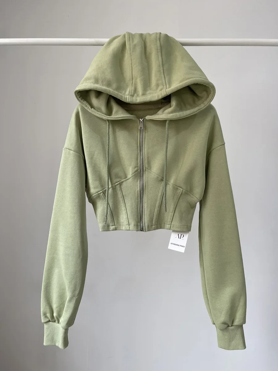 Crop Tops Fashion Hoodies for  - огляд і ціна Women'S Fashion Zip Up Hoodies