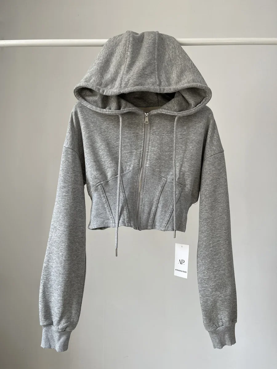 Crop Tops Fashion Hoodies for  - огляд і ціна Women'S Fashion Zip Up Hoodies
