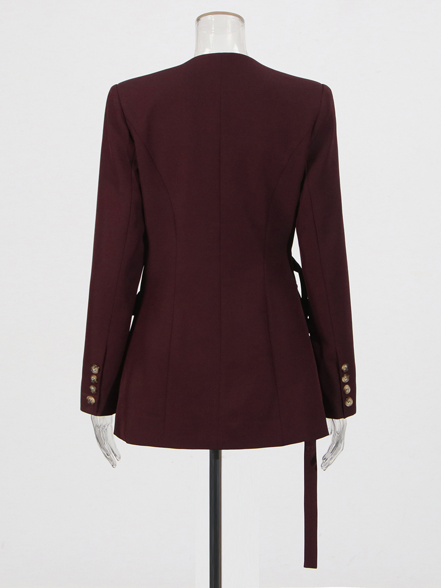 TWOTWINSTYLE Solid Asymmetrica - огляд і ціна Blazer Women Oversized