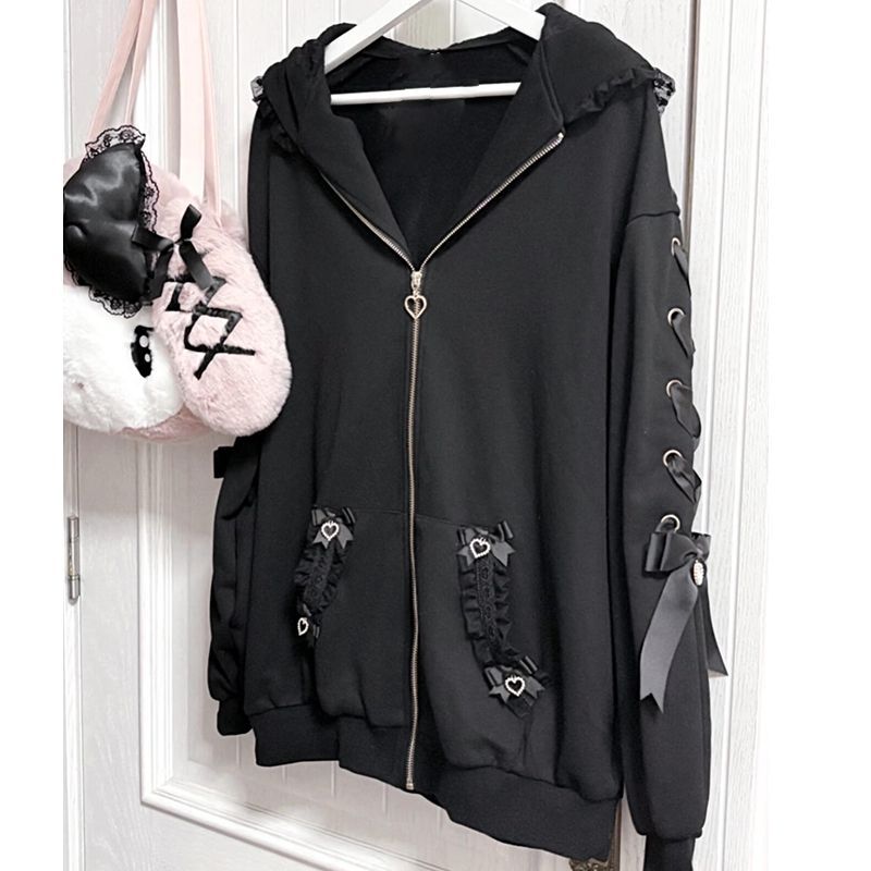 Women Winter Rabbit Ears Lolit - огляд і ціна Women'S Fashion Zip Up Hoodies