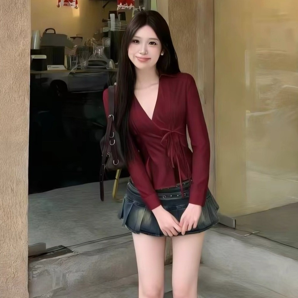 Fashion Long-sleeved Slim Fit  - огляд і ціна Women'S Y2K Fashion Aesthetic