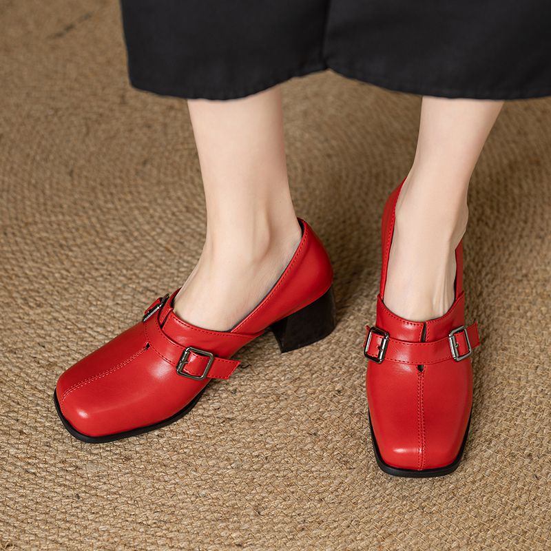 Girseaby Vintage Women Pumps S - огляд і ціна Fashion Women Belt